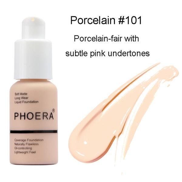 phoera flawless matte liquid foundation
