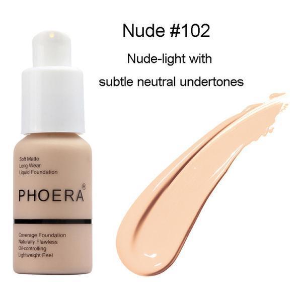 phoera flawless matte liquid foundation