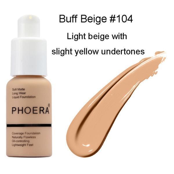 phoera flawless matte liquid foundation