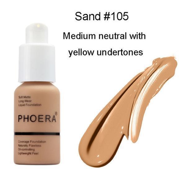 phoera flawless matte liquid foundation