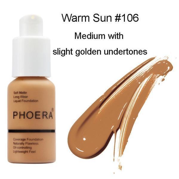 phoera flawless matte liquid foundation