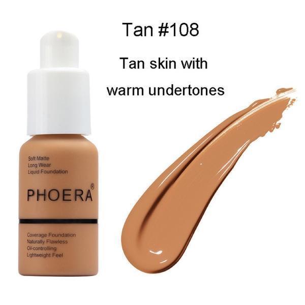 phoera flawless matte liquid foundation