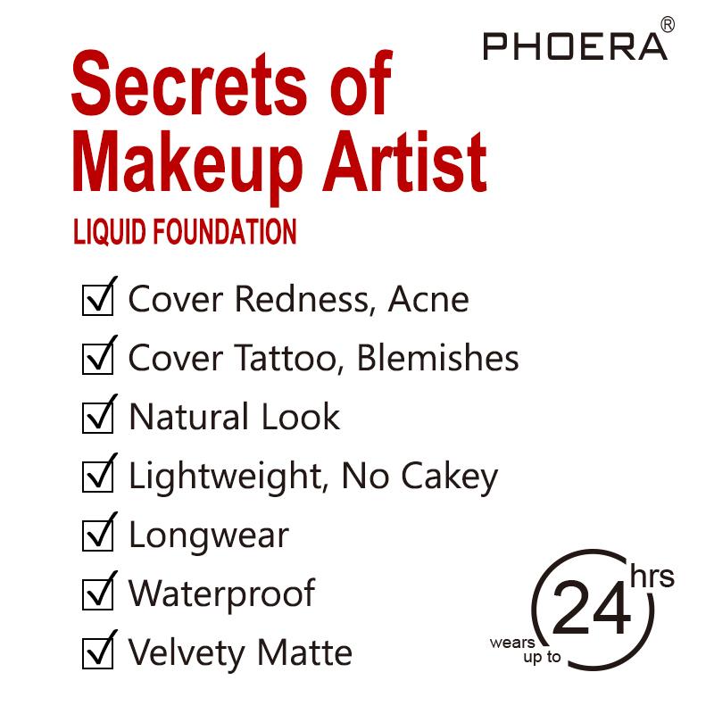 Phoera worlds most full coverage foundation