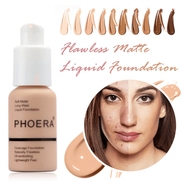 phoera flawless matte liquid foundation