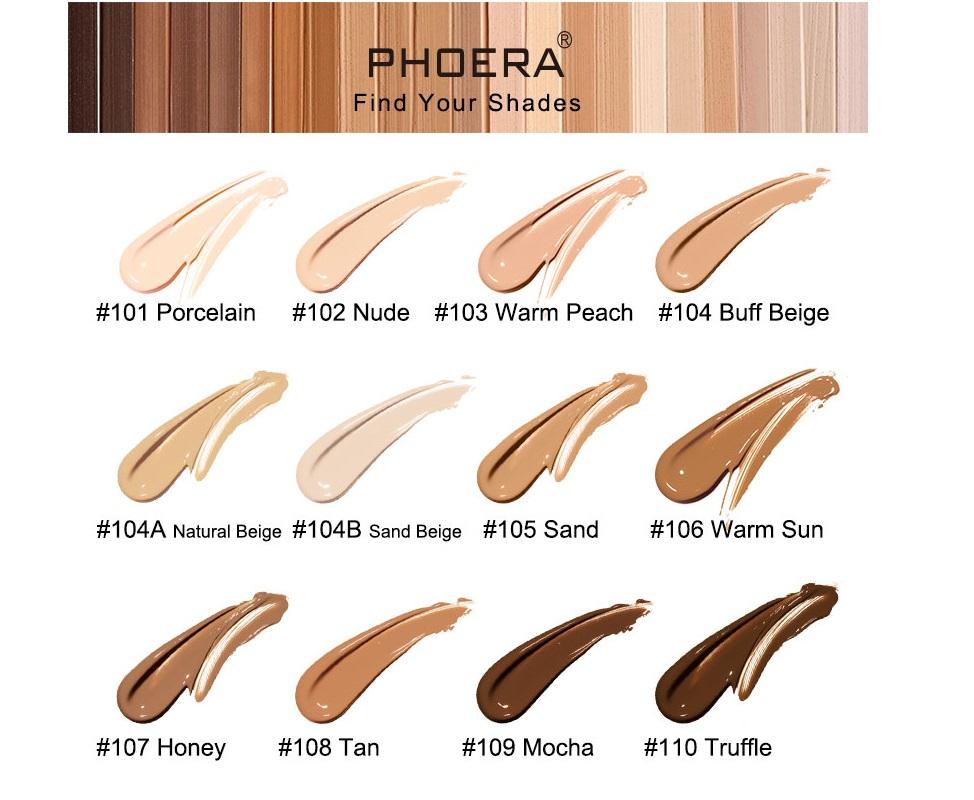 Phoera worlds most full coverage foundation