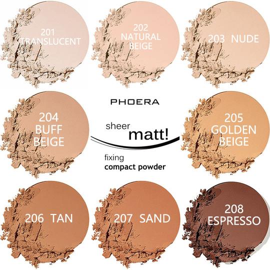 PHOERA Sheer Matte Compact Foundation Powder