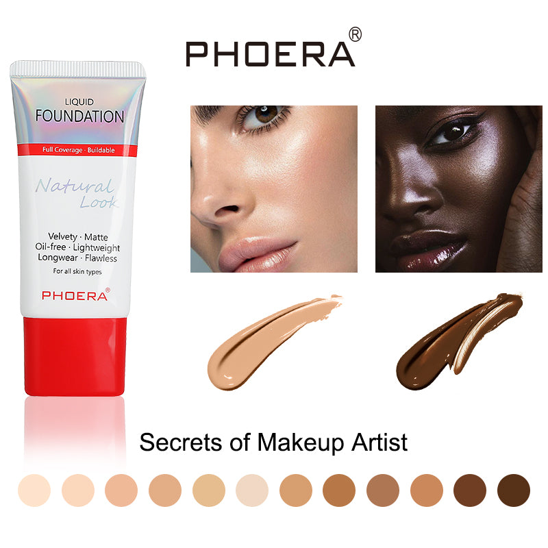 Phoera worlds most full coverage foundation