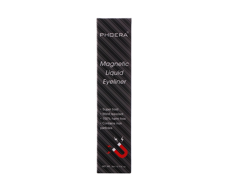 Phoera Magnetic Liquid Eyeliner in Black - Cruelty Free!